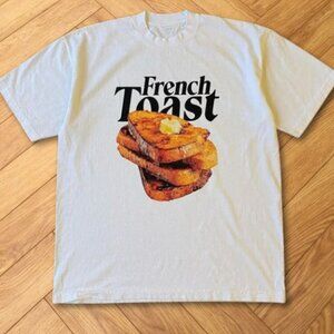 White French Toast Breakfast Food Stack Graphic Tee